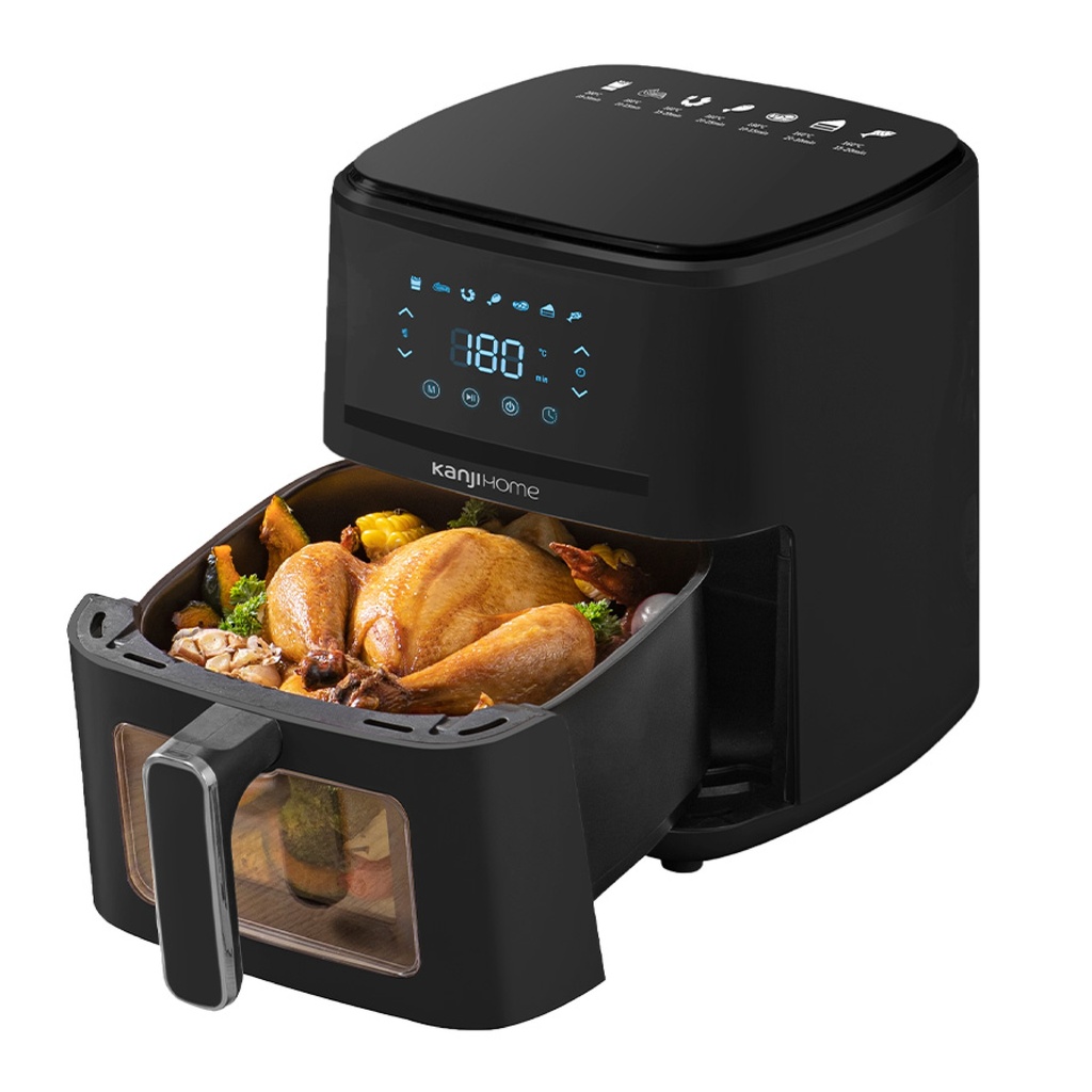 Freidora de aire Kaji KJHAF1502 6.5L negra