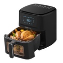 Freidora de aire Kaji KJHAF1502 6.5L negra