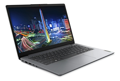 Notebook LENOVO IDEALPAD 1 CLOUD GREY INTEL CELERON-N4500 14.0 HD 4GB SS+SL  128GB SSD + SL EMMC - W11H INGLES (82LV0075US)