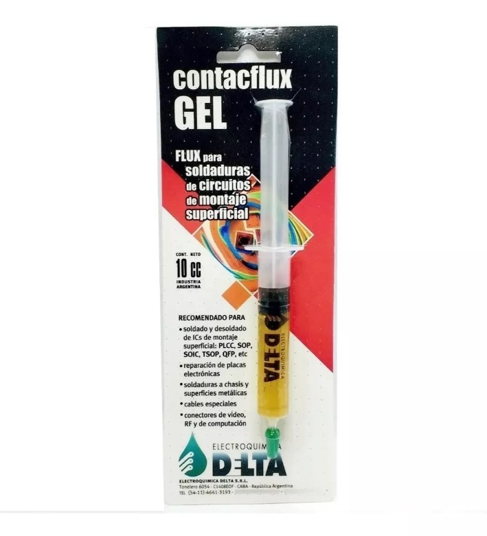 DELTA CONTACFLUX GEL JERINGA 10CC (GEL)