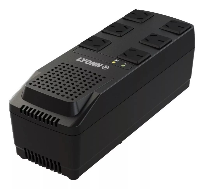 ESTABILIZADOR DE TENSIÓN LYONN 2000N-V 2000VA INDICADOR LED DE TRES ESTADOS (TCA-2000NV)