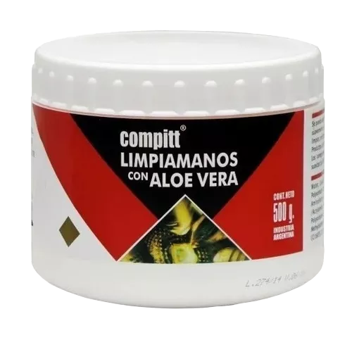 DELTA LIMPIA MANOS CON ALOE VERA POTE DE  500GR (LMX500)