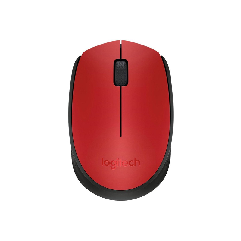 Mouses  LOGITECH M170 WIRELESS 2.4 RED (910-004941)