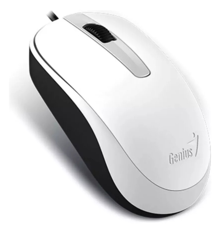 MOUSE GENIUS OPTICAL MOUSE DX-120 WHITE USB (DX-120 USB WHITE G5)