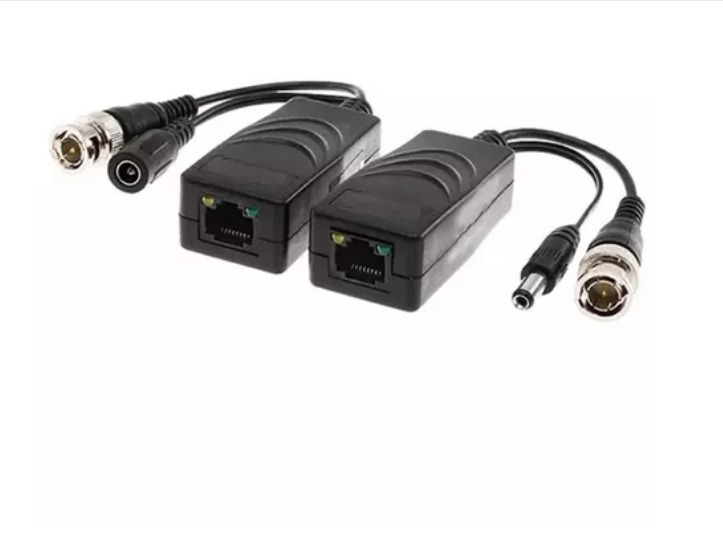 BALUN RJ45 HDCVI VIDEO+POWER PASIVO X2 (BH-01P)