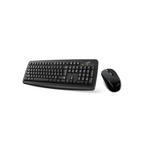 Teclado GENIUS KIT MOUSE Y TECLADO INALAMBRICO BLACK (SMART KM-8100)