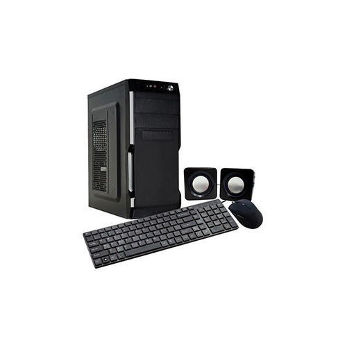 GABINETE CROMAX F 600W KIT TECLADO Y MOUSE NEGRO (CM-2801)
