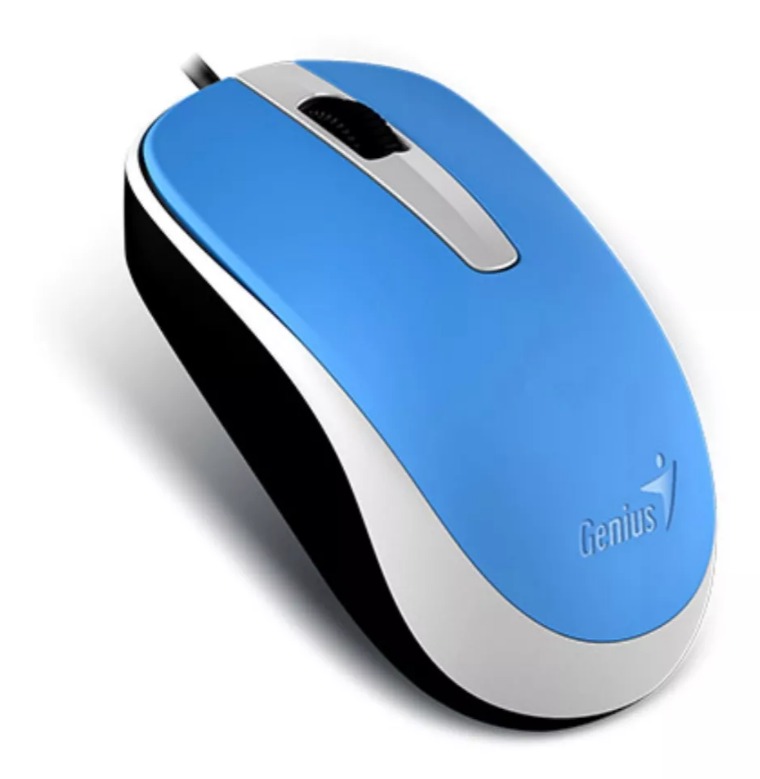 Mouses GENIUS OPTICAL MOUSE DX-120 BLUE USB (DX-120 USB BLUE G5)