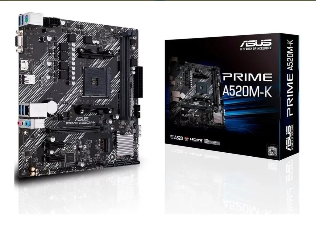 MOTHER ASUS PRIME A520M K AM4 DDR4 (PRIME A520M-K)