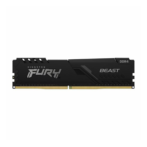 Memorias DDR4 8192MB 8GB 3200MHZ KINGSTON FURY BEAST BLISTER (KF432C16BB/8)