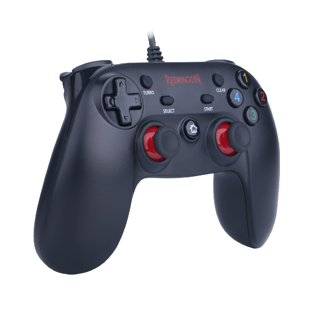 Joystick REDRAGON JOYSTICK SATURN CONNECTION VIA USB CABLE BLACK (G807) (6950376750570)