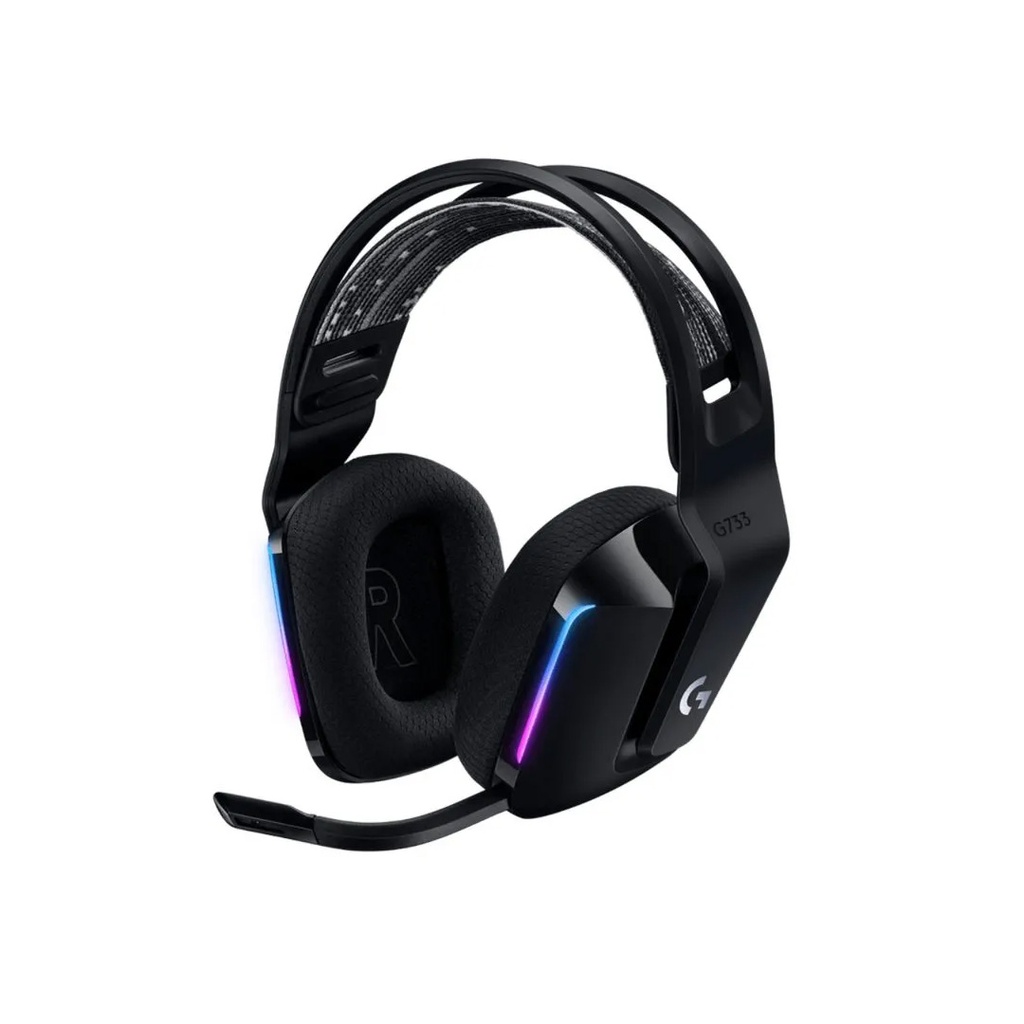 Auriculares LOGITECH G733 BLACK RGB WIRELESS (981-000863)