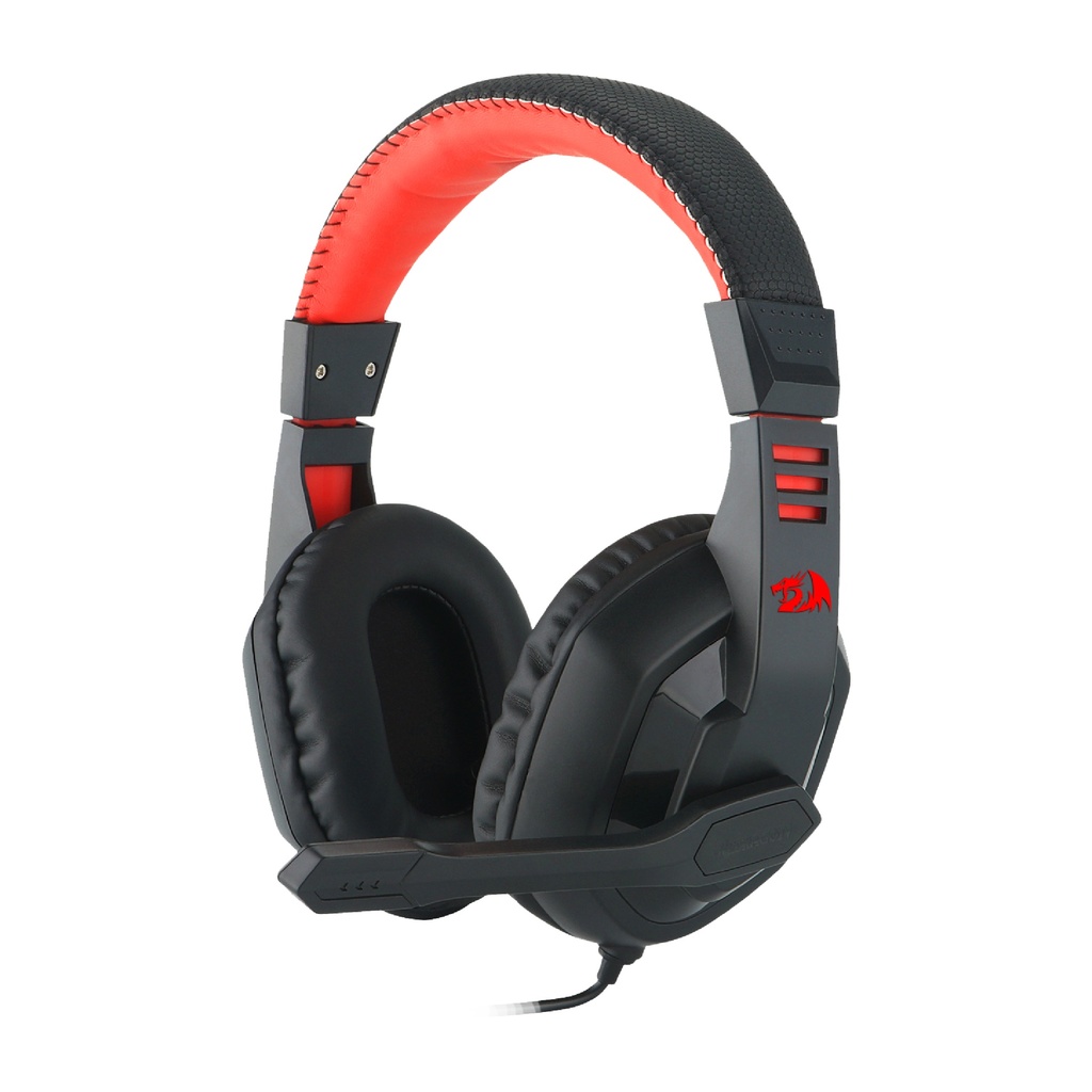Auricular REDRAGON ARES GAMING CONNECTION WIRE BLACK-RED (H120) (6950376783431)