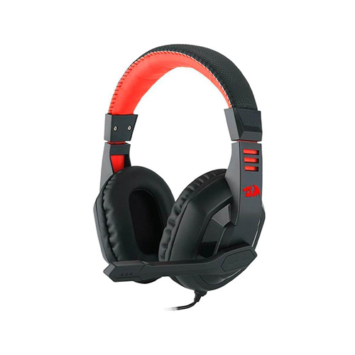 Auricular REDRAGON ARES GAMING CONNECTION WIRE BLACK-RED (H120) (6950376783431)
