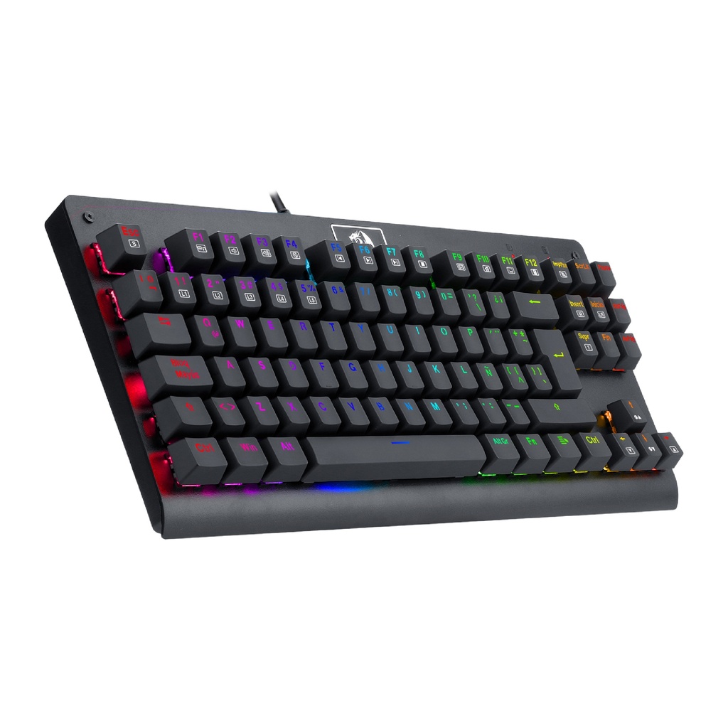 Teclado REDRAGON K568 DARK AVENGER TIPO RGB SWICH RED MECANICO LATINO (K568RGB-1) (6950376778949)