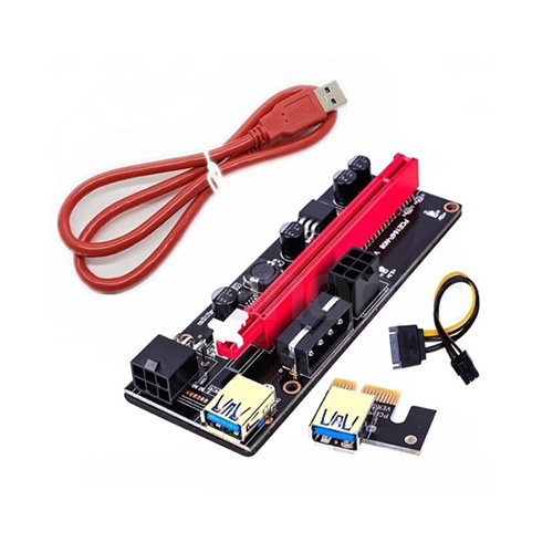 Placa Controladora Riser Ver 009S Usb 3.0 (Riser Ver 009S) (Miner)