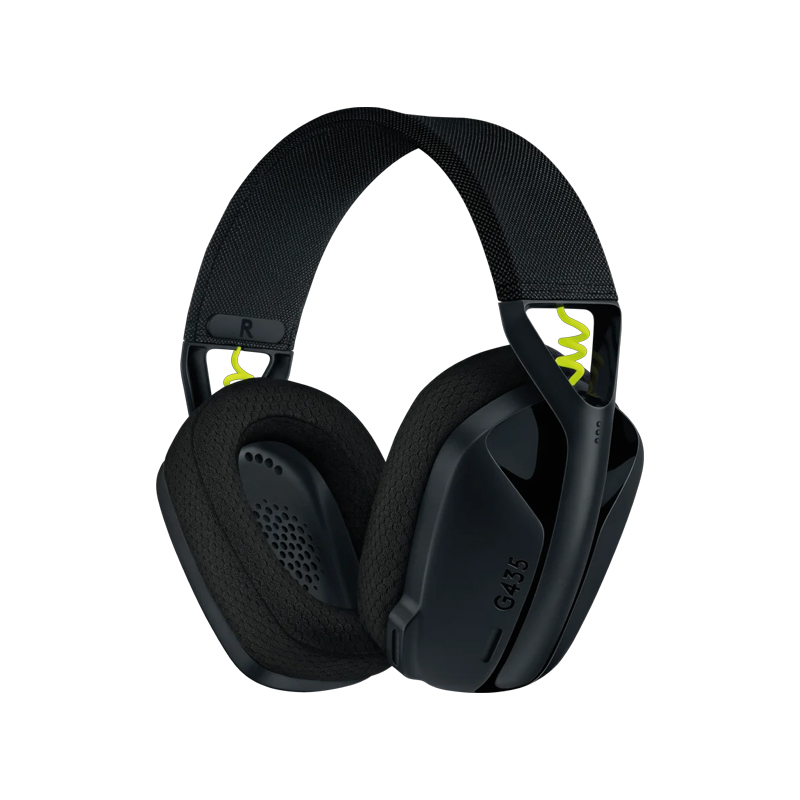 Auricular LOGITECH G435 LIGHTSPEED WIRELESS GAMING HEADSET BLACK (981-001049)