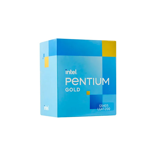Procesadores  PENTIUM GOLD G6405 4.1GHZ 4MB CACHE (1200) - (BX80701G6405)