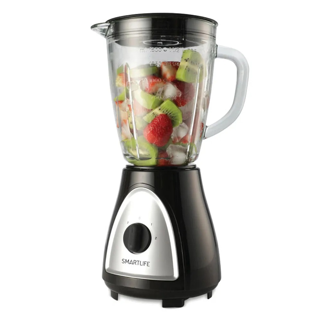 Licuadora Smartlife SL-BL1008BPN 1.5L 400 W color negra