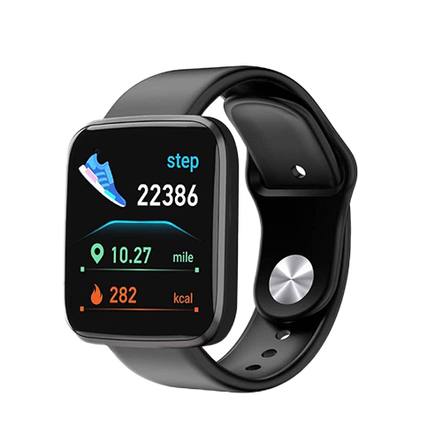 NETMAK SMART WATCH NEGRO MAYA GOMA NEGRA (NM-GO)