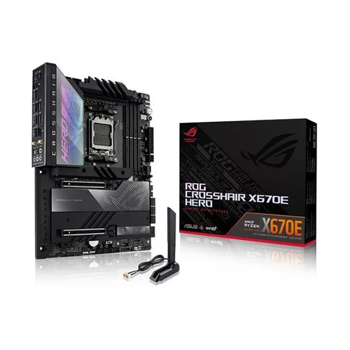 MOTHER  ASUS ROG CROSSHAIR X670E HEREO GAMING AM5 DDR5 (ROG CROSSHAIR X670E HERO)