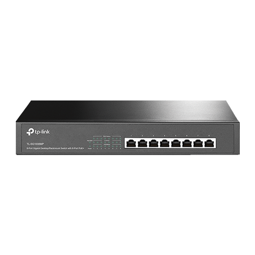 Tp-Link Switch Tp Link 8 Puertos Gigabit Poe Tl-Sg1008Mp