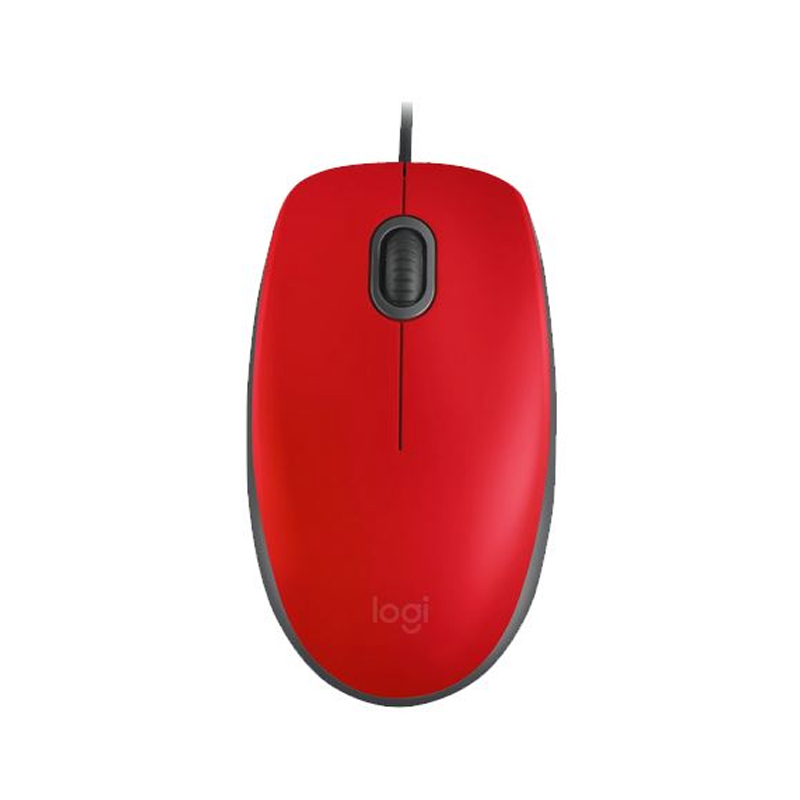 MOUSES  LOGITECH M110S SILENT RED (910-006755)