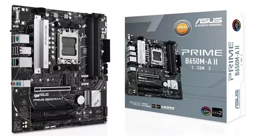 MOTHER  ASUS PRIME B650M-A II CSM AM5 DDR5 (PRIME B650M-A II-CSM)