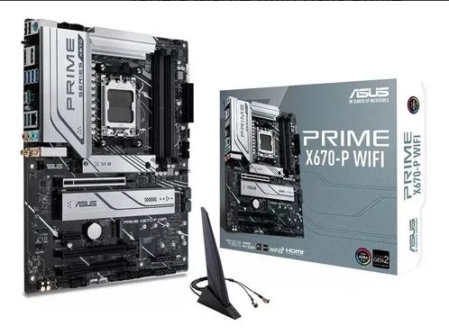 MOTHER ASUS PRIME X670 P WIFI AM5 (PRIME X670-P WIFI)