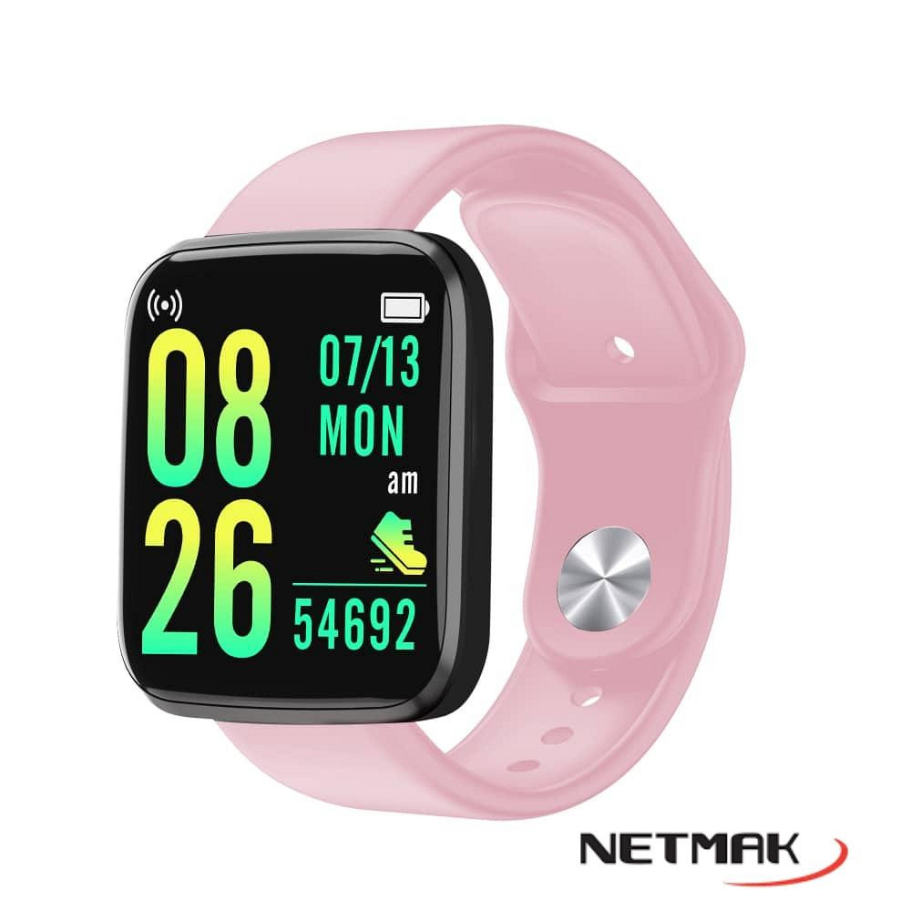 Netmak Smartwatch Bluetooth 42 Rosa (NM-GO-P)
