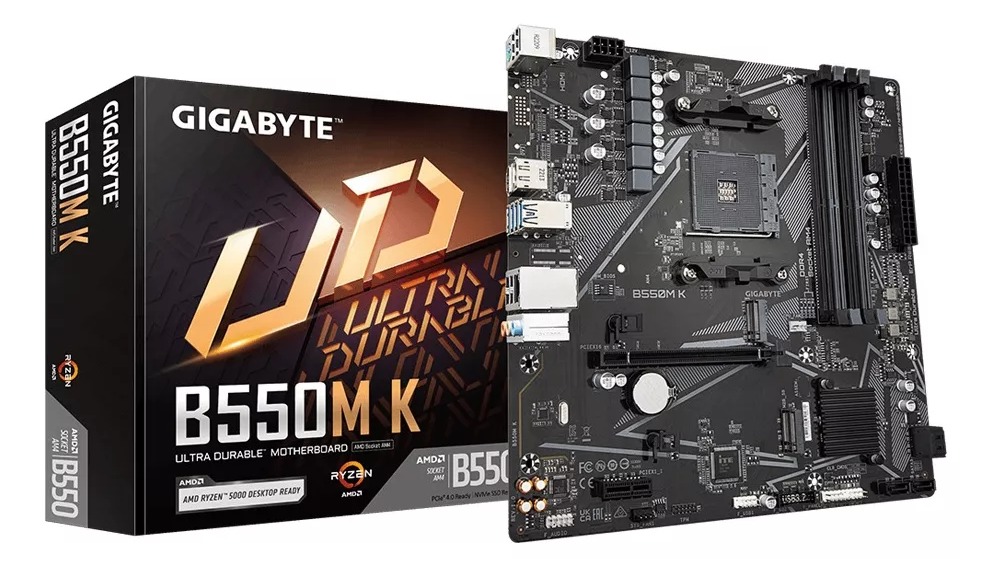 MOTHER  GIGABYTE B550M K AM4 (B550M K)