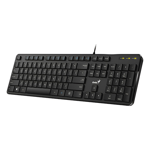 Teclado Genius Multimedia Usb Black (SLIMSTAR M200)