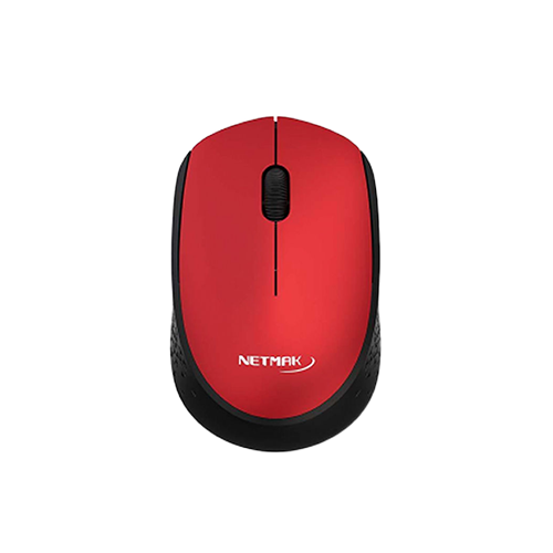 Mouses NETMAK MOUSE INALAMBRICO ROJO (NM-M680-R)