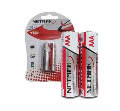 Blister pilas AAA Netmak 1100MHA