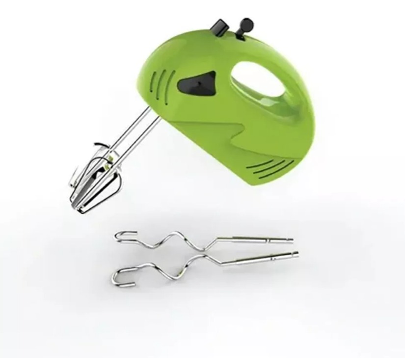 Batidora de mano Kanji KJH-BL0300HMB01 verde con bowl