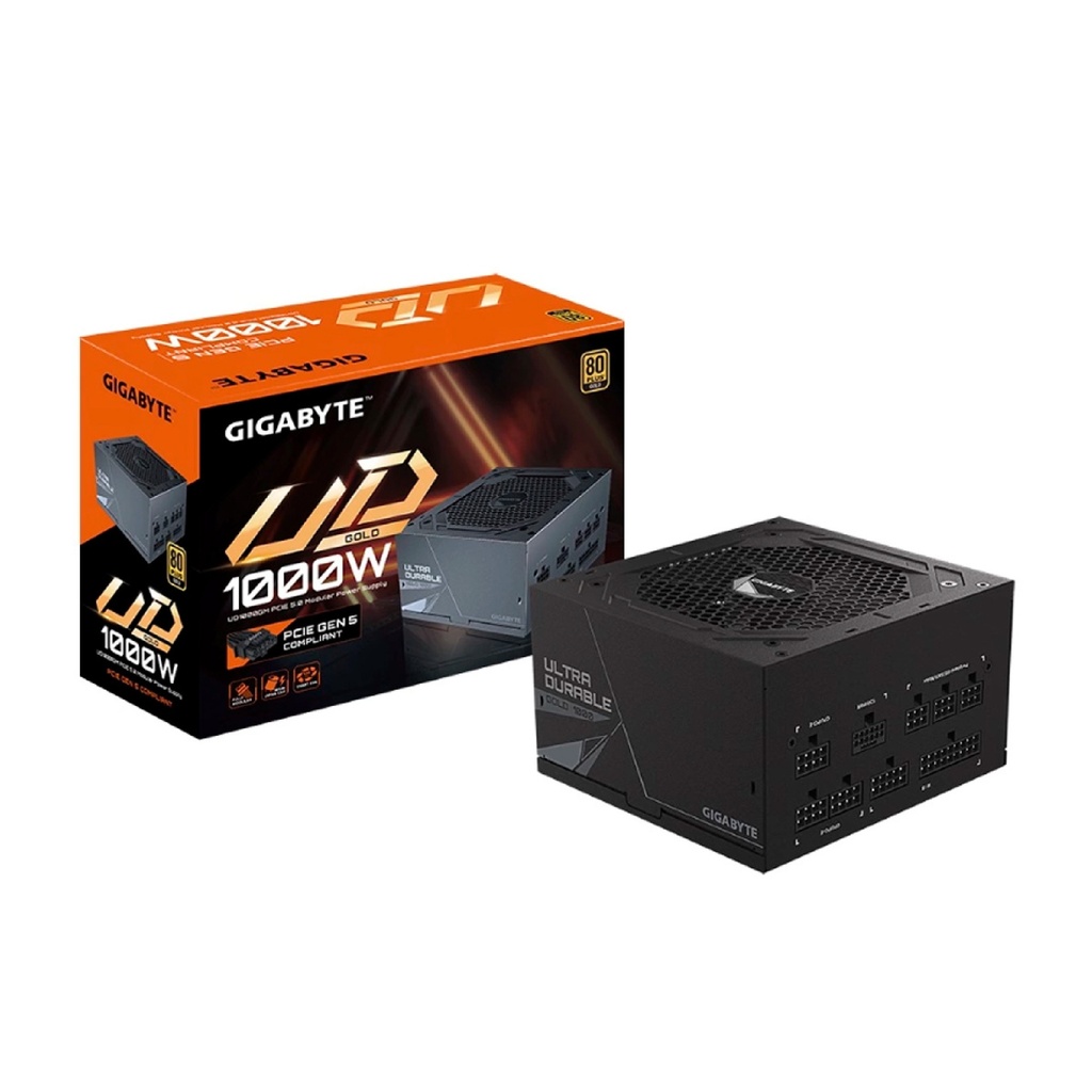 FUENTE GIGABYTE UD GOLD 1000W FULL MODULAR 80 PLUS GOLD (GP-UD1000GM PG5)