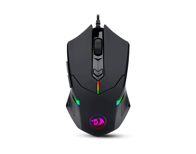 Mouses  REDRAGON CENTROPHORUS2 7200 DPI RGB 7 BOTONES BLACK (M601-RGB V1)-(6950376707635)