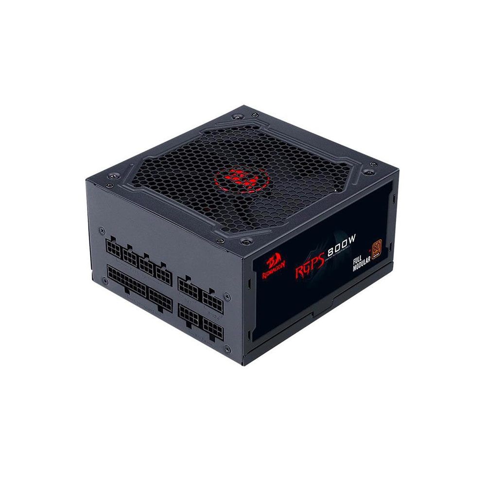 FUENTE 800W REDRAGON 80 PLUS BRONZE FULL MODULAR RGPS (GC-PS011) (6950376705433)