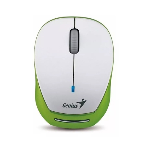 Mouses  GENIUS MICRO TRAVELER 9000R WHITE/GREEN WIRELESS (9000R GREEN)