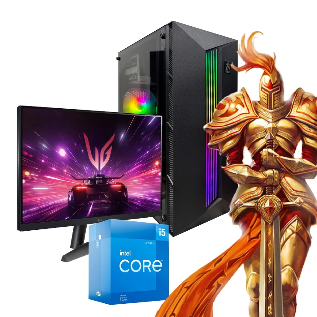 Pc INTEL i5 10400 16GB 480GB MONI 19 RGB