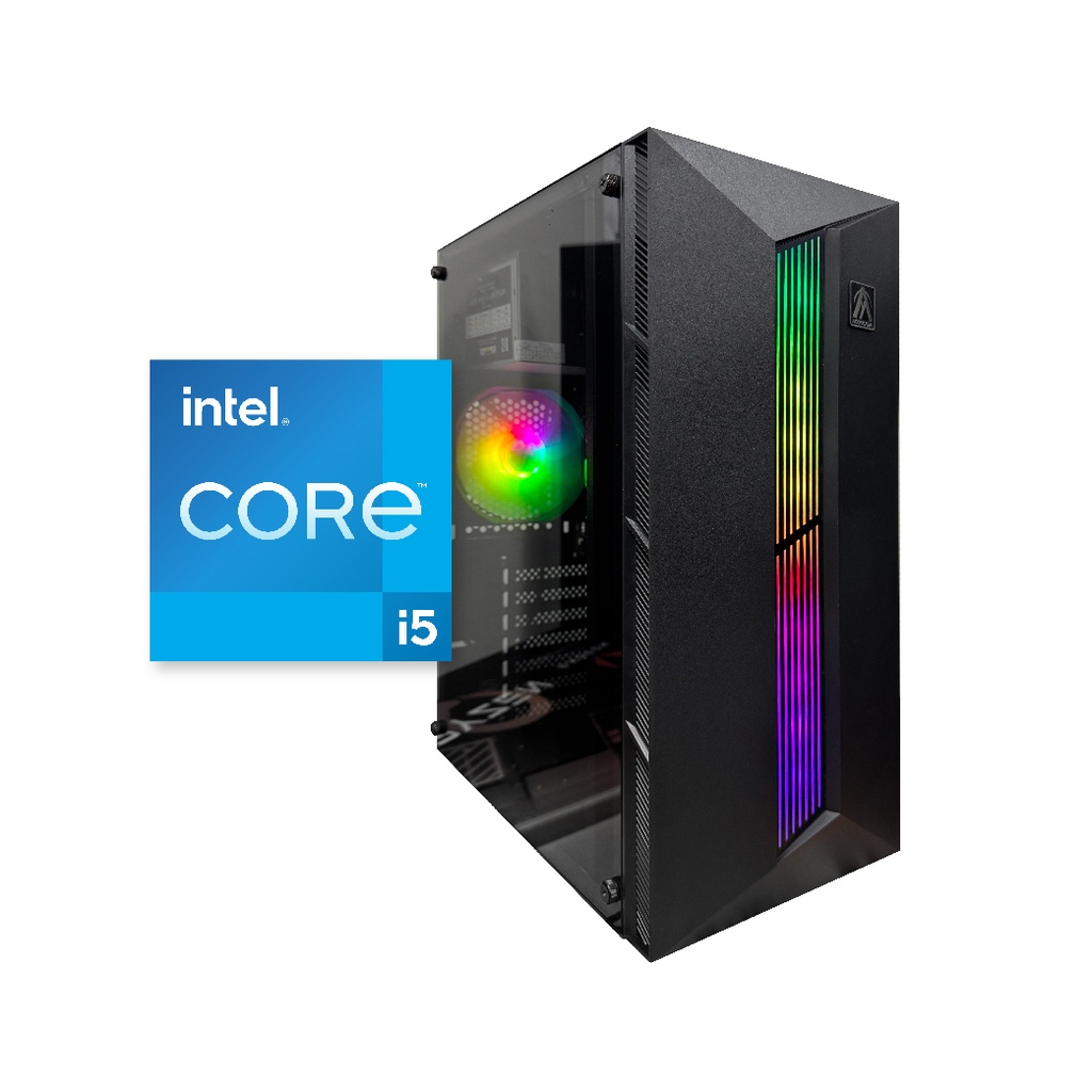 MELI Pc INTEL i5 10400 16GB 480GB MONI24 WIFI W11 RGB
