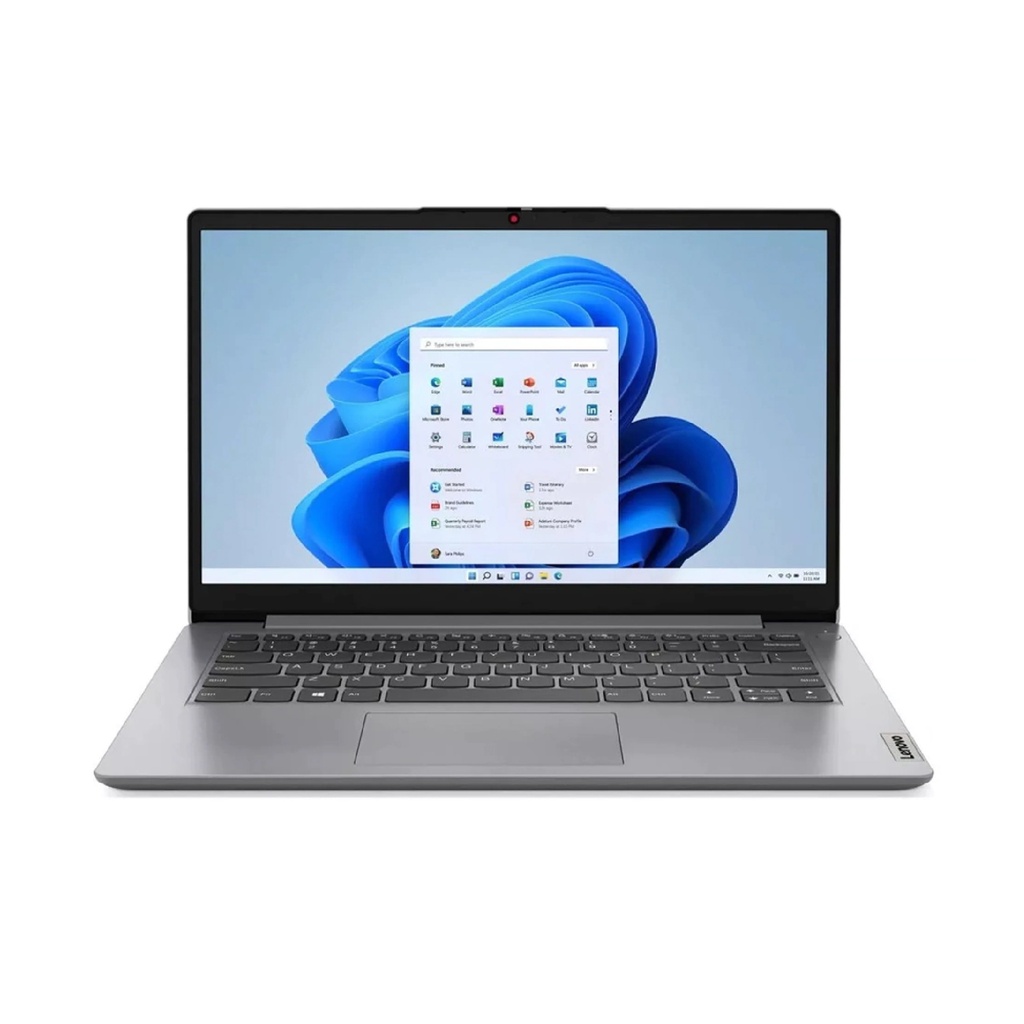 Notebook LENOVO IDEA PAD 1 CLOUD GREY INTEL CELERON-N4020 14.0 HD 4GB RAM 128GB EMMC WINDOWS 11 HOME TECLADO INGLES (82V60094CF)