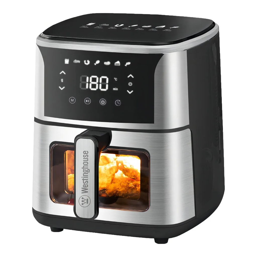 Freidora de aire Westinghouse WKAF508 6.5L negro