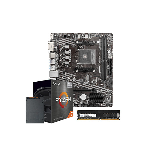 Combo Actualizacion Pc Amd Ryzen 5700g + mother + 8gb +240gb