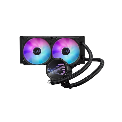 WATER COOLER ASUS ROG RYUO III 240MM ARGB ANIME MATRIX LED NEGRO (ROG RYUO III 240 ARGB)