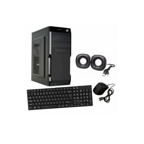 SOLARMAX GABINETE KIT MICRO ATX CM-2808 F600W + TECLADO + MOUSE + PARLANTES