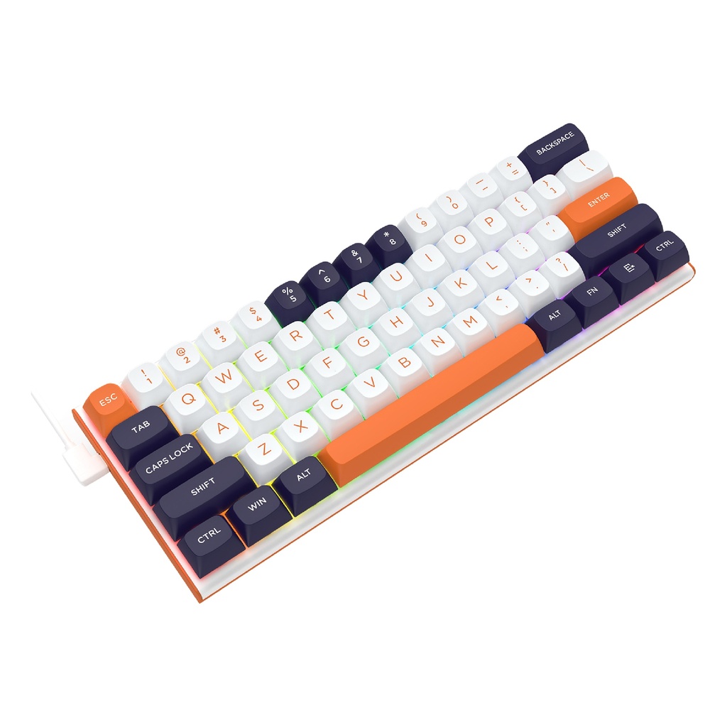 Teclado REDRAGON K683 FIDD TIPO RGB MECANICO INGLES SWITCH MAGNETIC (K683WBO-RGB-M) (6950376724939)