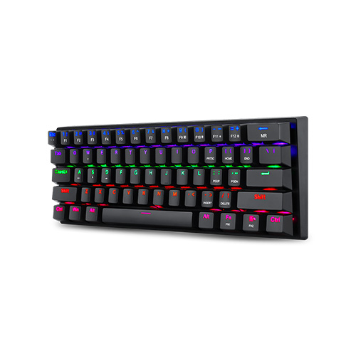 Teclado T DAGGER ARENA BLACK TIPO LED MECANICO SWITCH DUST-PROOF BROWN LATINO (T-TGK321-BR) (6950376713667