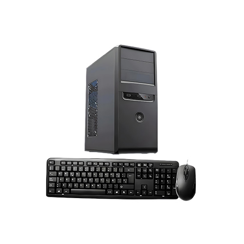 GABINETE PERFORMANCE KIT X3 6810 BLACK F500 TECLADO MOUSE (LP-ATX500-L903) 460x217x440mm