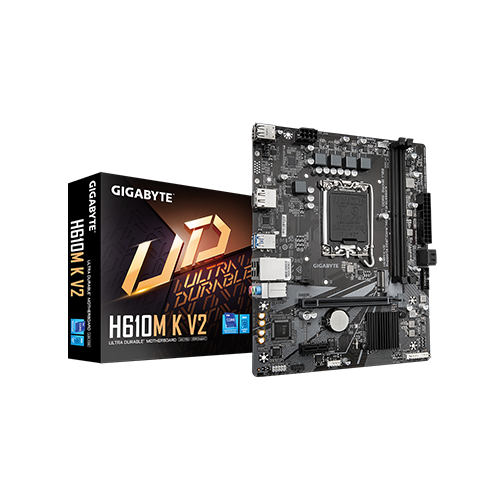 MOTHER GIGABYTE H610M K V2 14TH DDR5 (1700) (H610M K V2)